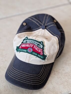 Wrigley Field 100 Years Chicago Cubs 47 Brand Adjustable Hat